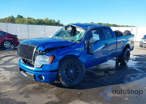 2013 Ford F-150 Stx from USA, damaged, VIN 1FTFX1EF3DFC50926